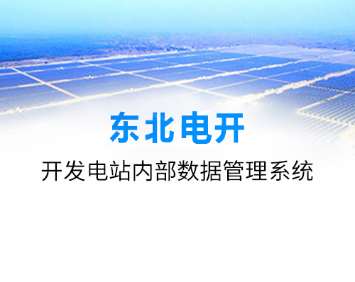 優創網絡為(wèi)【東(dōng)北(běi)電(diàn)開(kāi)】開(kāi)發電(diàn)站(zhàn)內(nèi)部數(shù)據管理(lǐ)系統