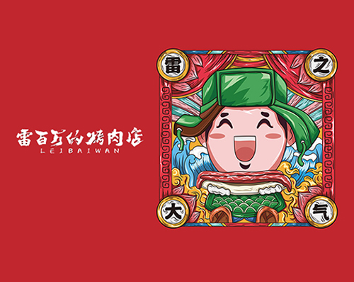 優創網絡為(wèi)【雷百萬烤肉店(diàn)】開(kāi)發餐飲引流活動程序