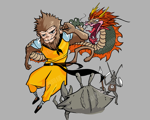 優創網絡為(wèi)【美(měi)度智合】設計(jì)人(rén)物(wù)卡通(tōng)