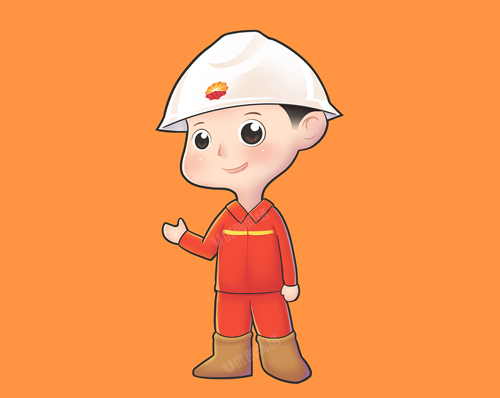 優創網絡為(wèi)【遼河(hé)油田】設計(jì)人(rén)物(wù)卡通(tōng)